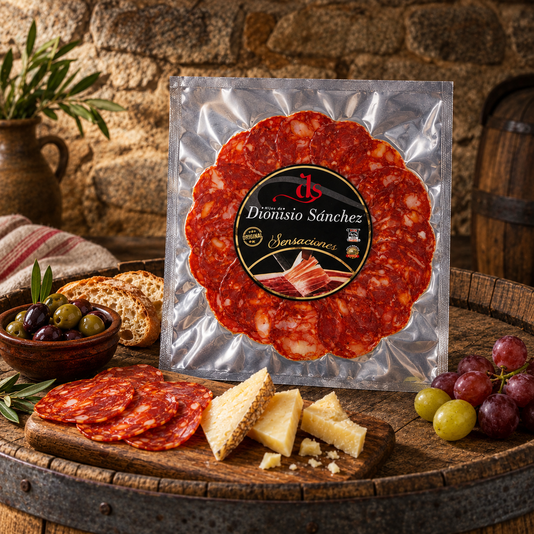 Chorizo Sensaciones Plato 90 grs.
